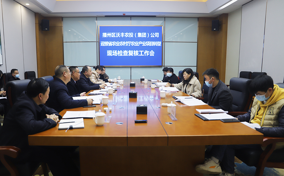 【農(nóng)投動(dòng)態(tài)】| 省農(nóng)業(yè)農(nóng)村廳到區(qū)農(nóng)投公司開展農(nóng)業(yè)產(chǎn)業(yè)項(xiàng)目轉(zhuǎn)型現(xiàn)場檢查復(fù)核工作